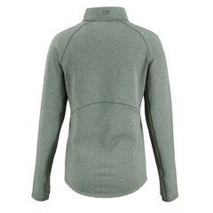 Cutter & Buck Women's Peshastin Eco Fleece Recycled Tri-Blend Raglan Half-Zip Jacket - Green Bay Packers