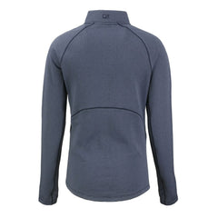 Cutter & Buck Women's Americana Peshastin Eco Fleece Recycled Tri-Blend Raglan Half-Zip Jacket - Green Bay Packers