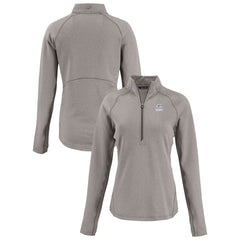 Cutter & Buck Women's Peshastin Eco Fleece Recycled Tri-Blend Raglan Half-Zip Jacket - Green Bay Packers