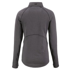 Cutter & Buck Women's Peshastin Eco Fleece Recycled Tri-Blend Raglan Half-Zip Jacket - Green Bay Packers