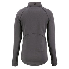 Cutter & Buck Women's Peshastin Eco Fleece Recycled Tri-Blend Raglan Half-Zip Jacket - Pittsburgh Steelers