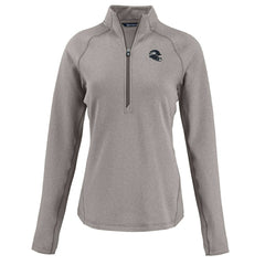 Cutter & Buck Women's Peshastin Eco Fleece Recycled Tri-Blend Raglan Half-Zip Jacket - Seattle Seahawks