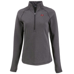 Cutter & Buck Women's Peshastin Eco Fleece Recycled Tri-Blend Raglan Half-Zip Jacket - Tampa Bay Buccaneers
