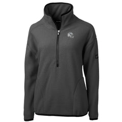 Cutter & Buck Women's Helmet Cascade Eco Sherpa Fleece Half-Zip Jacket - Indianapolis Colts