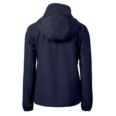 Cutter & Buck Women's Charter Eco Recycled Half-Zip Hooded Anorak Jacket - Chicago Bears