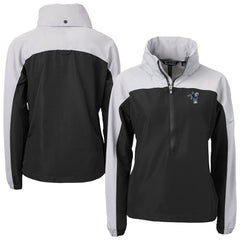 Cutter & Buck Women's Charter Eco Recycled Half-Zip Hooded Anorak Jacket - Indianapolis Colts