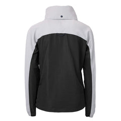 Cutter & Buck Women's Charter Eco Recycled Half-Zip Hooded Anorak Jacket - Tampa Bay Buccaneers