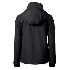 Cutter & Buck Women's Charter Eco Recycled Half-Zip Hooded Anorak Jacket - San Francisco 49ers