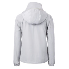 Cutter & Buck Women's Charter Eco Recycled Half-Zip Hooded Anorak Jacket - Tampa Bay Buccaneers