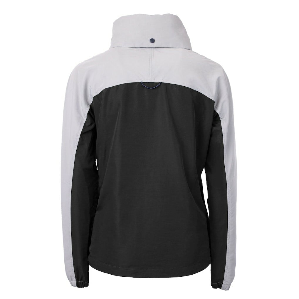 Cutter & Buck Women's Charter Eco Recycled Half-Zip Hooded Anorak Jacket - Washington Commanders
