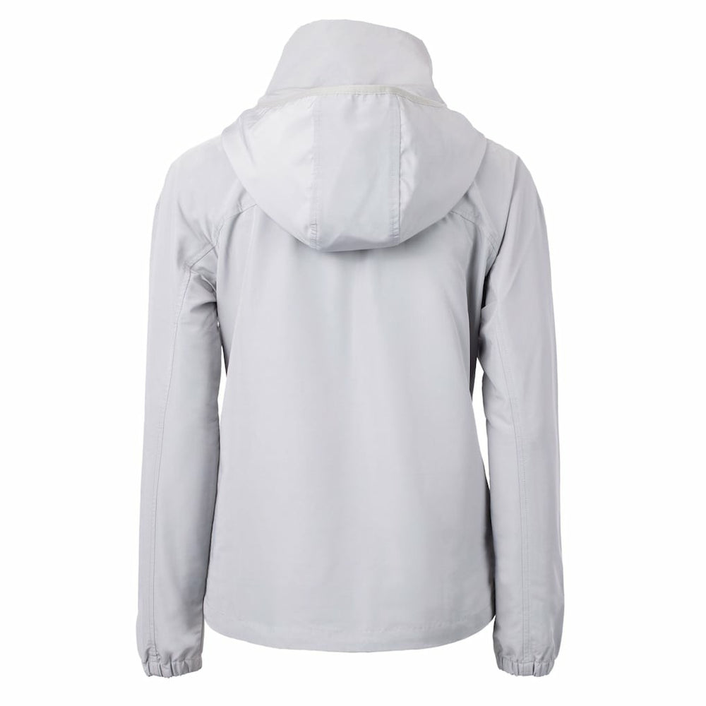 Cutter & Buck Women's Charter Eco Recycled Half-Zip Hooded Anorak Jacket - Chicago Bears