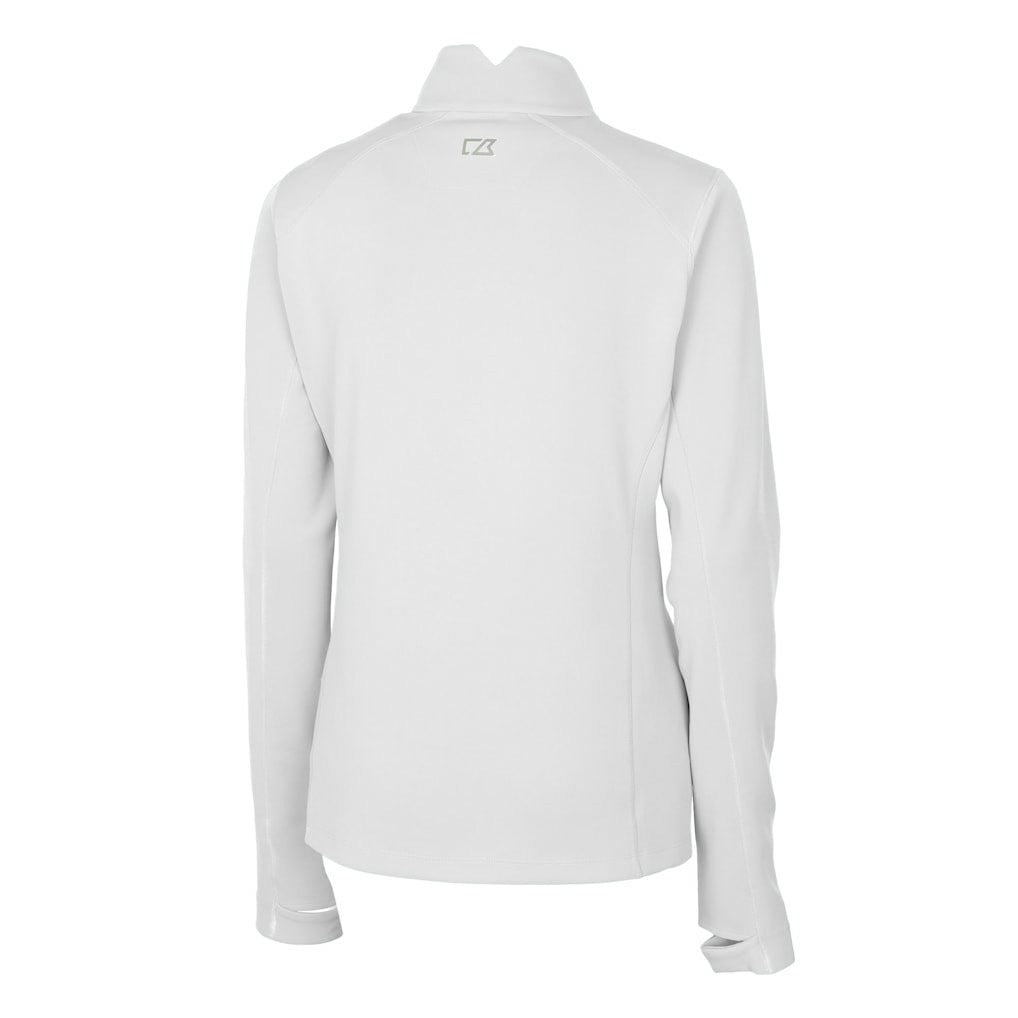 Cutter & Buck Women's Traverse Stretch Quarter-Zip Pullover Top - San Francisco 49ers