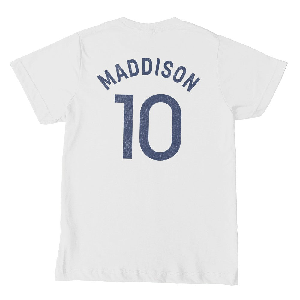 James Maddison Tottenham Hotspur 1863FC Youth Player T-Shirt -  White