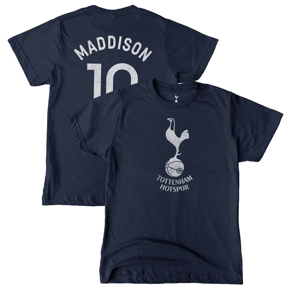 James Maddison Tottenham Hotspur 1863FC Youth Player T-Shirt -  Navy