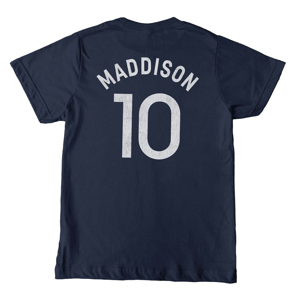 James Maddison Tottenham Hotspur 1863FC Youth Player T-Shirt -  Navy