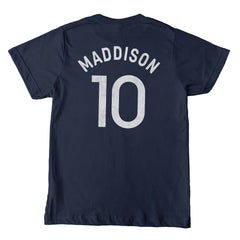James Maddison Tottenham Hotspur 1863FC Youth Player T-Shirt -  Navy