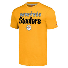 Homage Unisex The NFL ASL Collection by Love Sign American Sign Language T-Shirt - Pittsburgh Steelers