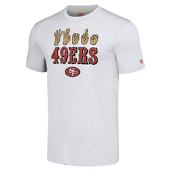 Homage Unisex The NFL ASL Collection by Love Sign American Sign Language T-Shirt - San Francisco 49ers