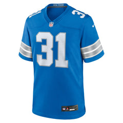 Kerby Joseph  Team Game Jersey - Detroit Lions