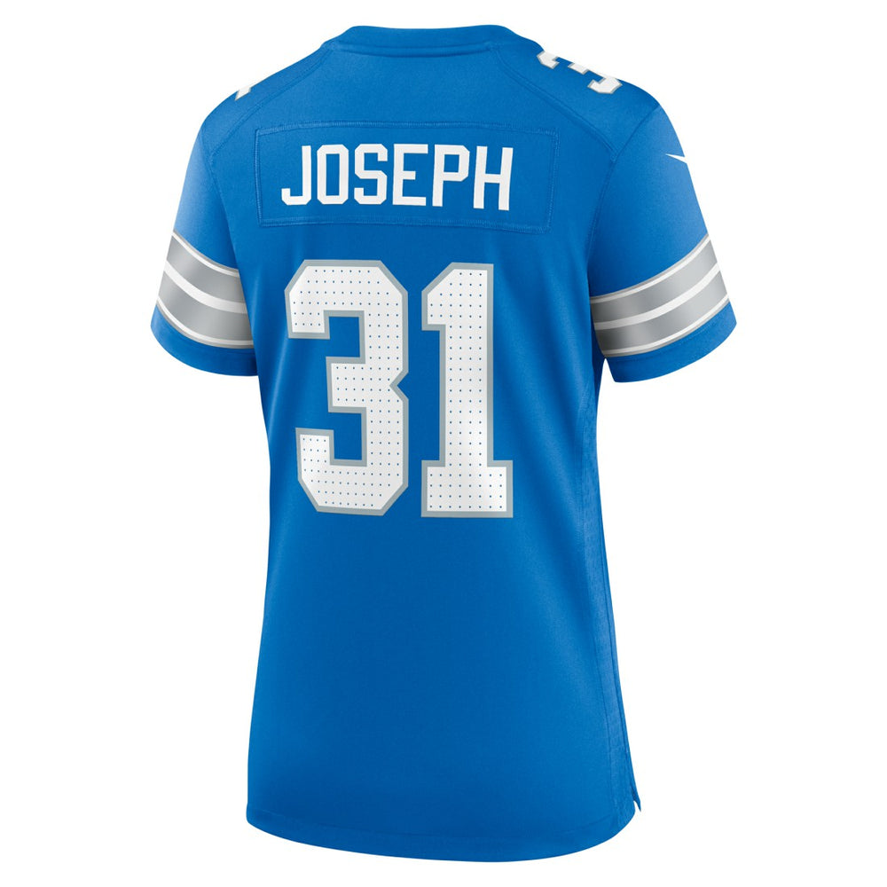 Kerby Joseph  Women's Team Game Jersey - Detroit Lions