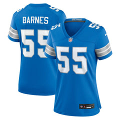 Derrick Barnes  Women's Team Game Jersey - Detroit Lions