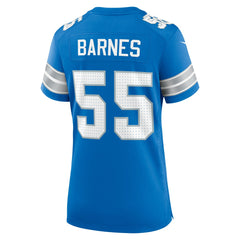 Derrick Barnes  Women's Team Game Jersey - Detroit Lions