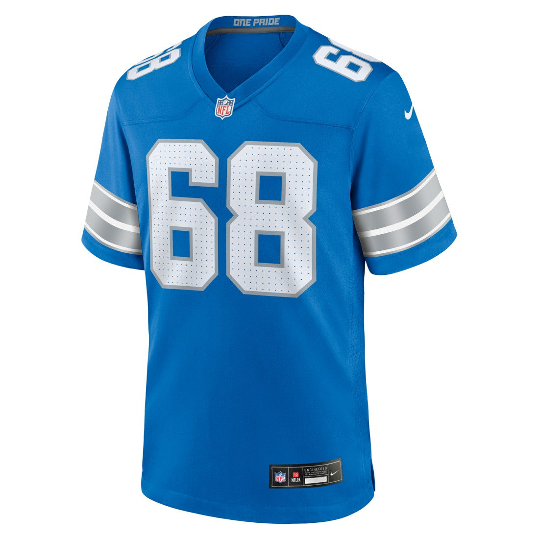 Taylor Decker  Team Game Jersey - Detroit Lions