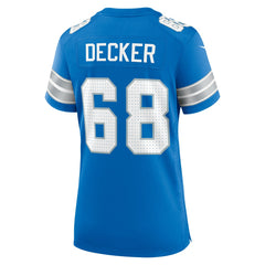 Taylor Decker  Women's Team Game Jersey - Detroit Lions