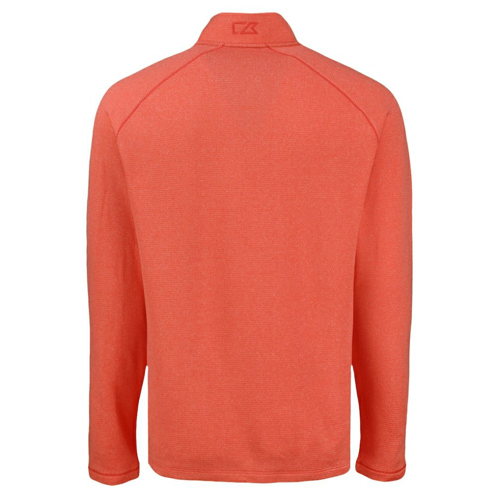 MLB Baltimore Orioles Cutter & Buck Peshastin Eco Fleece Recycled Raglan Quarter-Zip Top