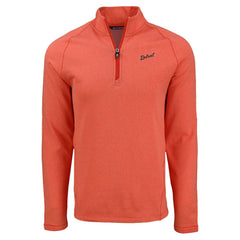 MLB Detroit Tigers Cutter & Buck Peshastin Eco Fleece Recycled Raglan Quarter-Zip Top