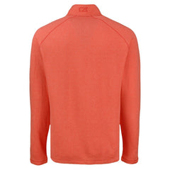 MLB Detroit Tigers Cutter & Buck Peshastin Eco Fleece Recycled Raglan Quarter-Zip Top