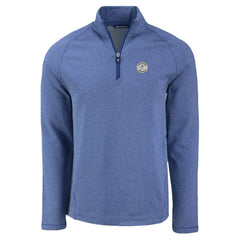 MLB Milwaukee Brewers Cutter & Buck Peshastin Eco Fleece Recycled Raglan Quarter-Zip Top