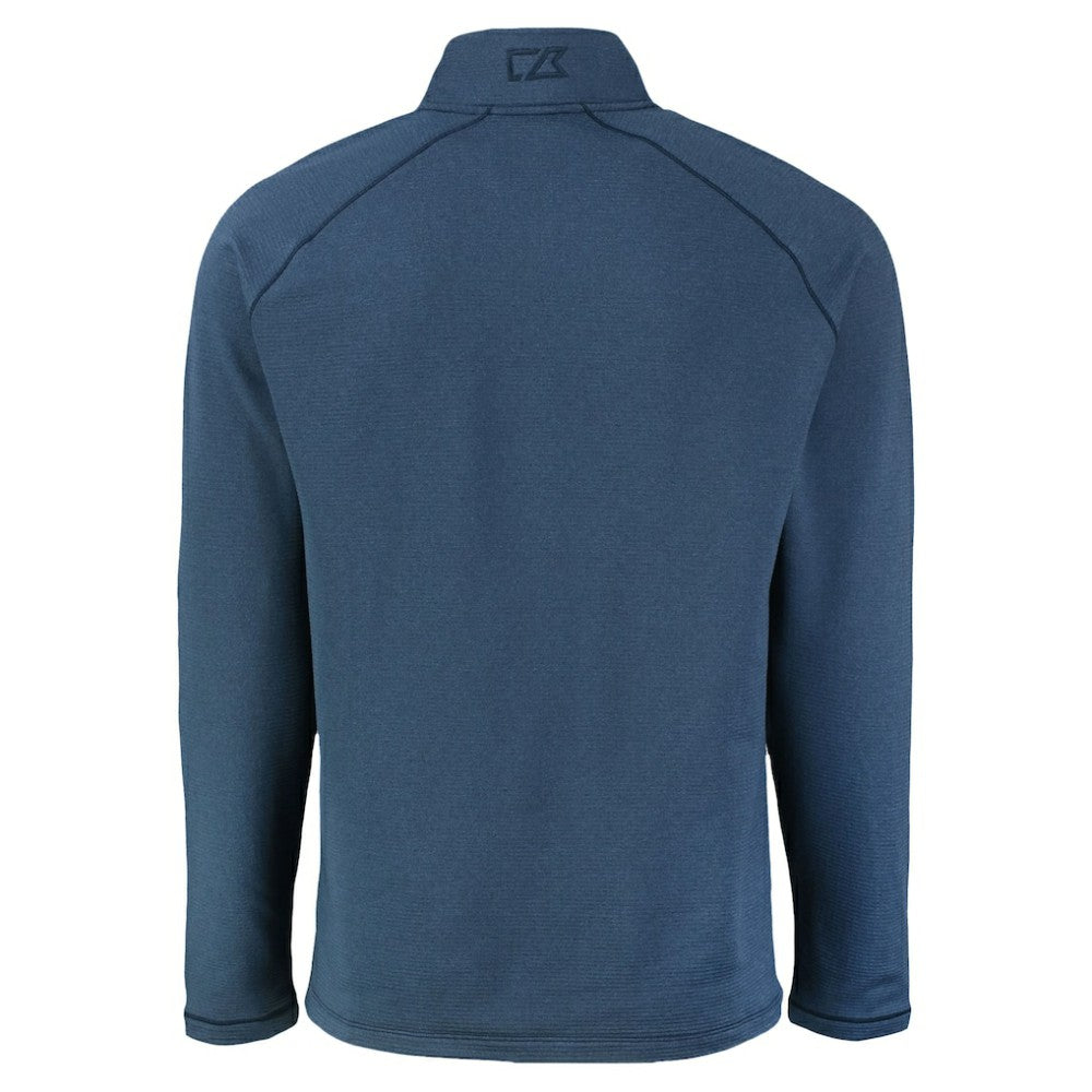 MLB Minnesota Twins Cutter & Buck Peshastin Eco Fleece Recycled Raglan Quarter-Zip Top