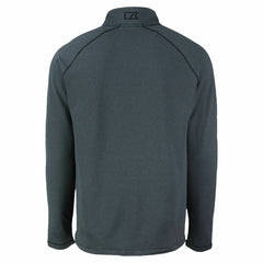 MLB New York Mets Cutter & Buck Peshastin Eco Fleece Recycled Raglan Quarter-Zip Top