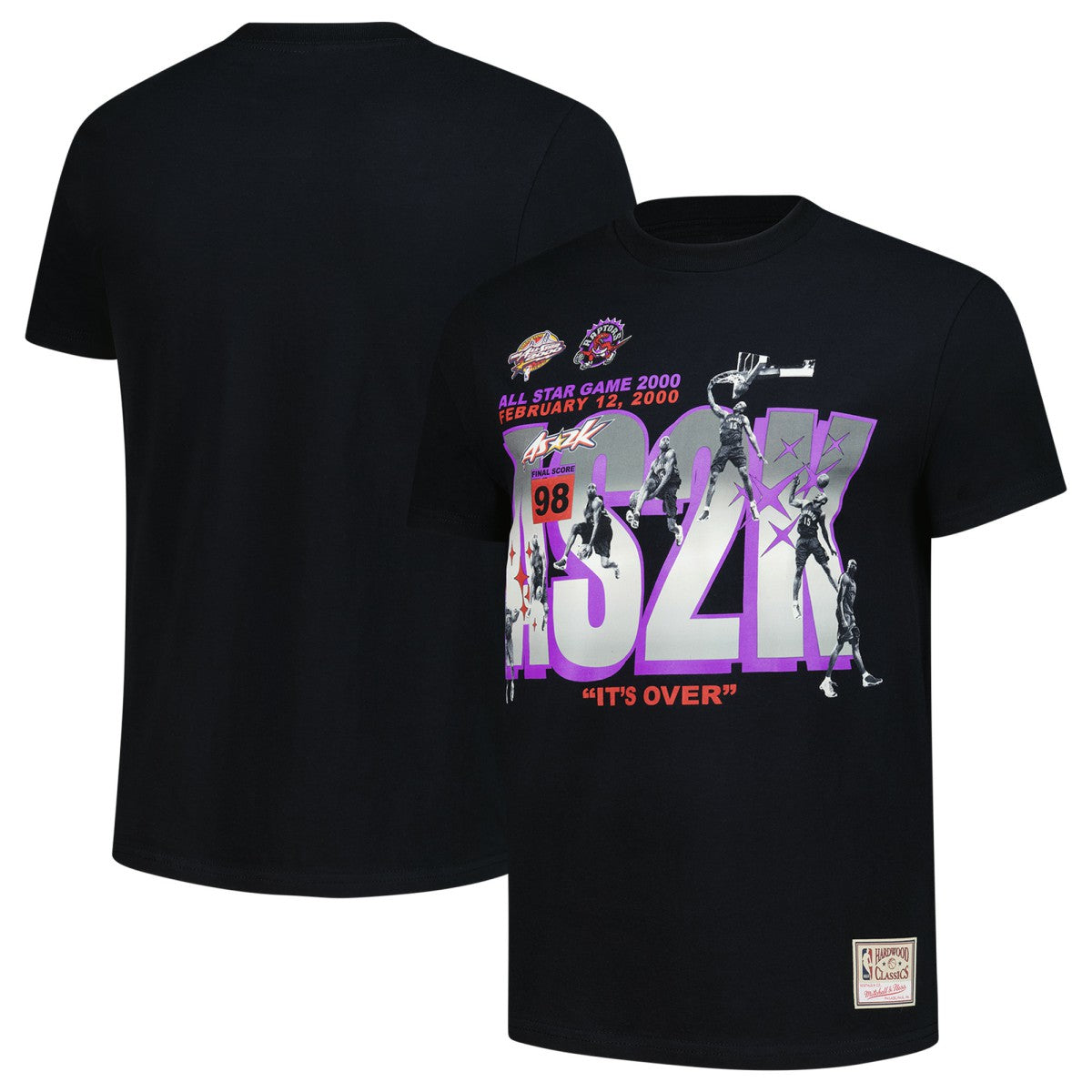 NBA Vince Carter Toronto Raptors 2000 All-Star Game It's Over T-Shirt