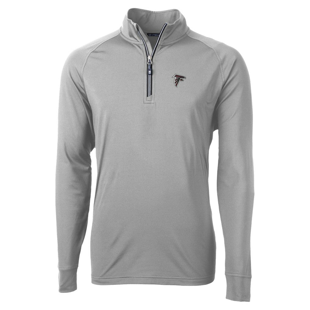 Cutter & Buck Adapt Eco DryTec Raglan Quarter-Zip Jacket - Atlanta Falcons