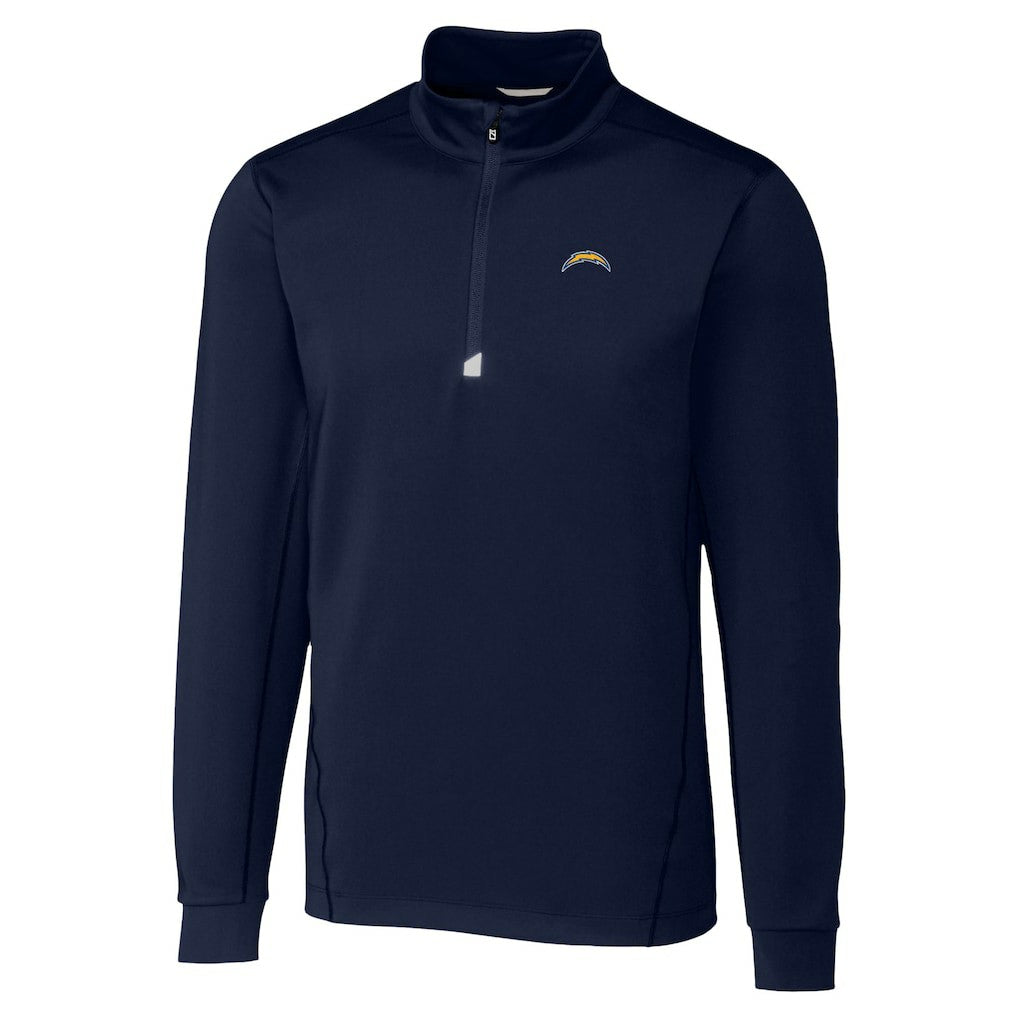 Cutter & Buck Traverse Stretch Quarter-Zip Top - Los Angeles Chargers