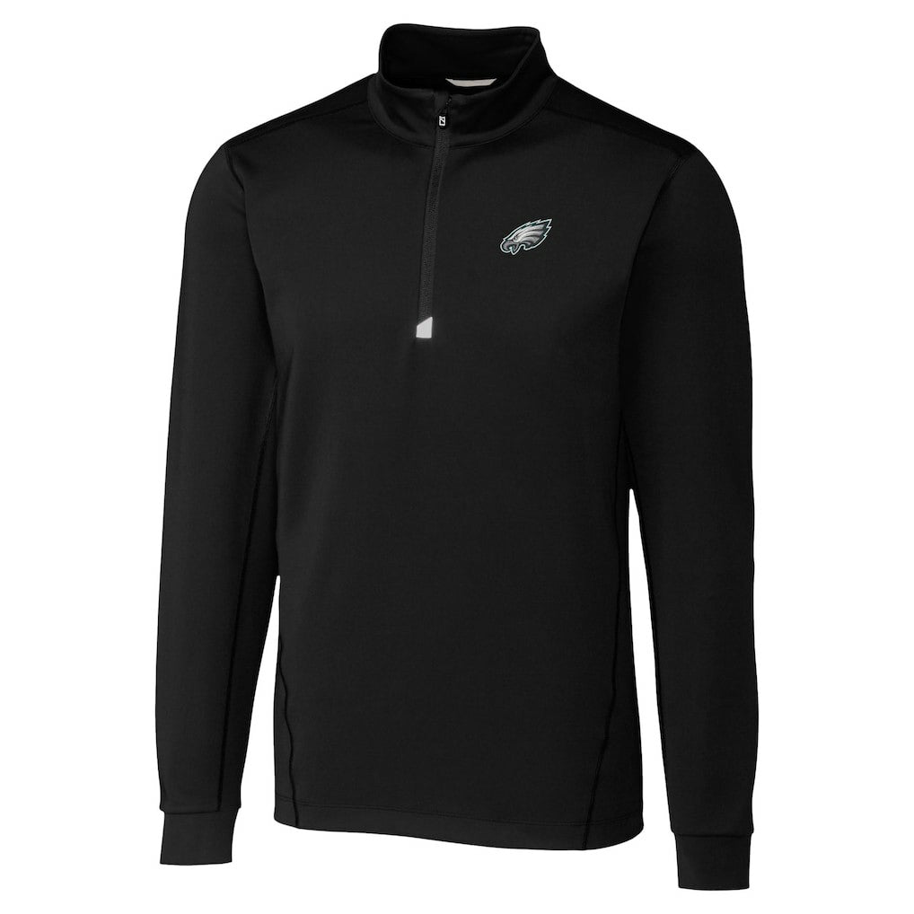 Cutter & Buck Traverse Stretch Quarter-Zip Top - Philadelphia Eagles