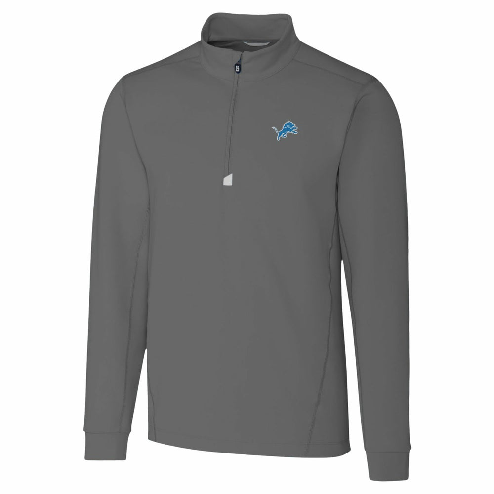 Cutter & Buck Traverse Stretch Quarter-Zip Top - Detroit Lions