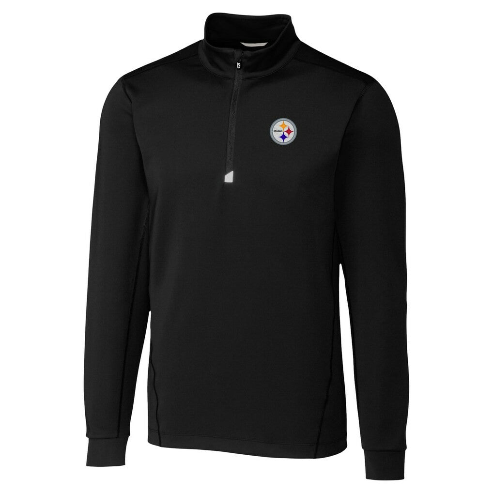 Cutter & Buck Traverse Stretch Quarter-Zip Top - Pittsburgh Steelers