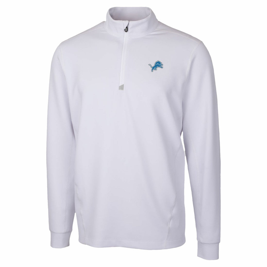 Cutter & Buck Traverse Stretch Quarter-Zip Top - Detroit Lions