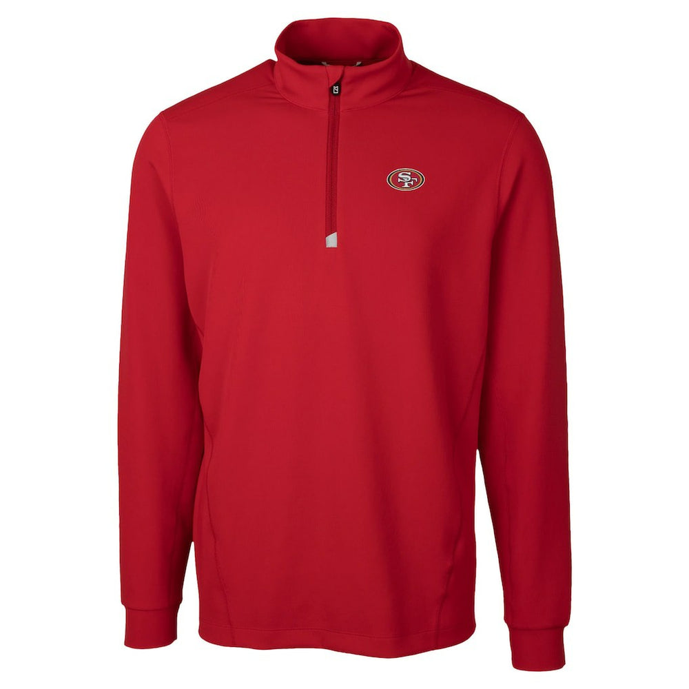 Cutter & Buck Traverse Stretch Quarter-Zip Top - San Francisco 49ers