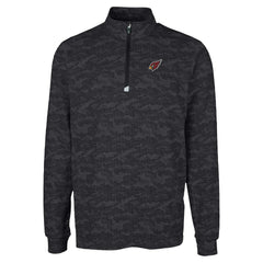 Cutter & Buck Traverse Camo Print Stretch Quarter-Zip Top - Arizona Cardinals