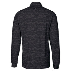 Cutter & Buck Traverse Camo Print Stretch Quarter-Zip Top - Indianapolis Colts
