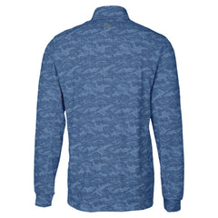 Cutter & Buck Traverse Camo Print Stretch Quarter-Zip Top - Chicago Bears