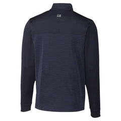 Cutter & Buck Traverse Stripe Stretch DryTec Quarter-Zip Top - Seattle Seahawks