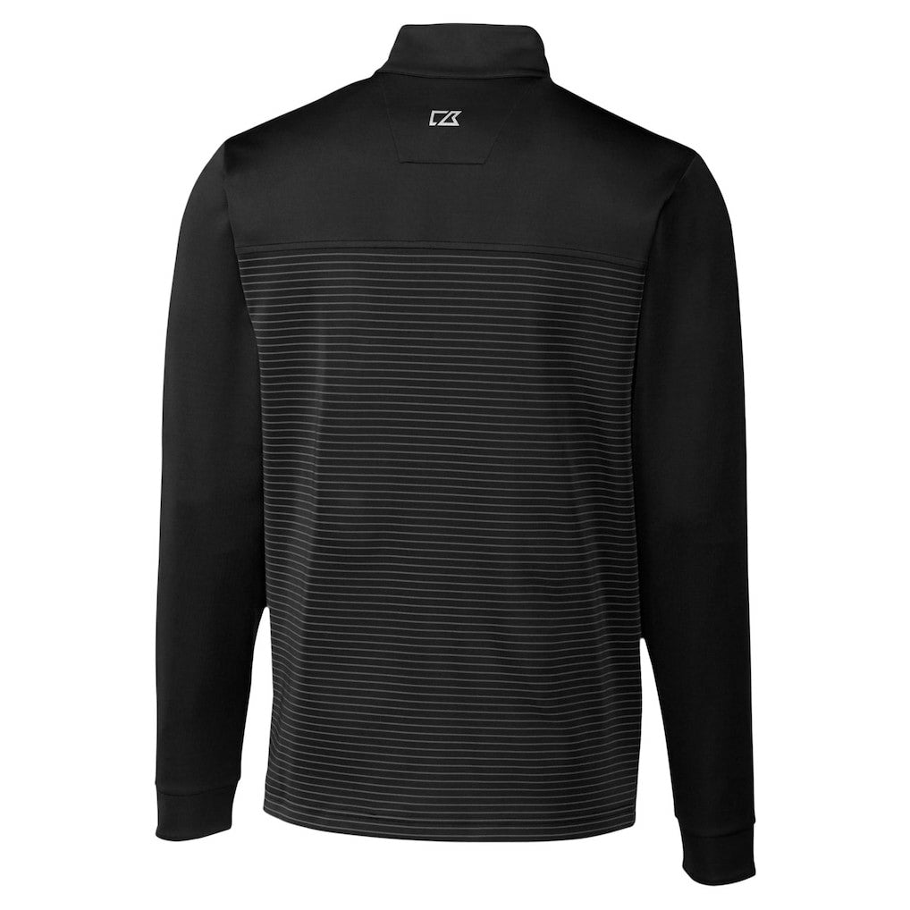 Cutter & Buck Traverse Stripe Stretch DryTec Quarter-Zip Top - Indianapolis Colts
