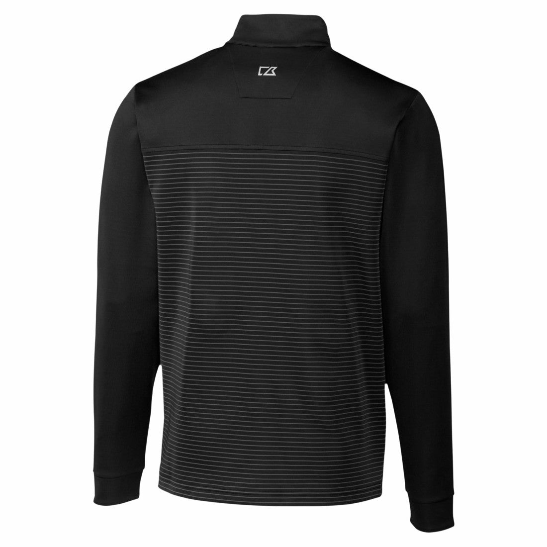 Cutter & Buck Traverse Stripe Stretch DryTec Quarter-Zip Top - Detroit Lions