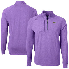 Cutter & Buck Adapt Eco Raglan Quarter-Zip Jacket - Baltimore Ravens