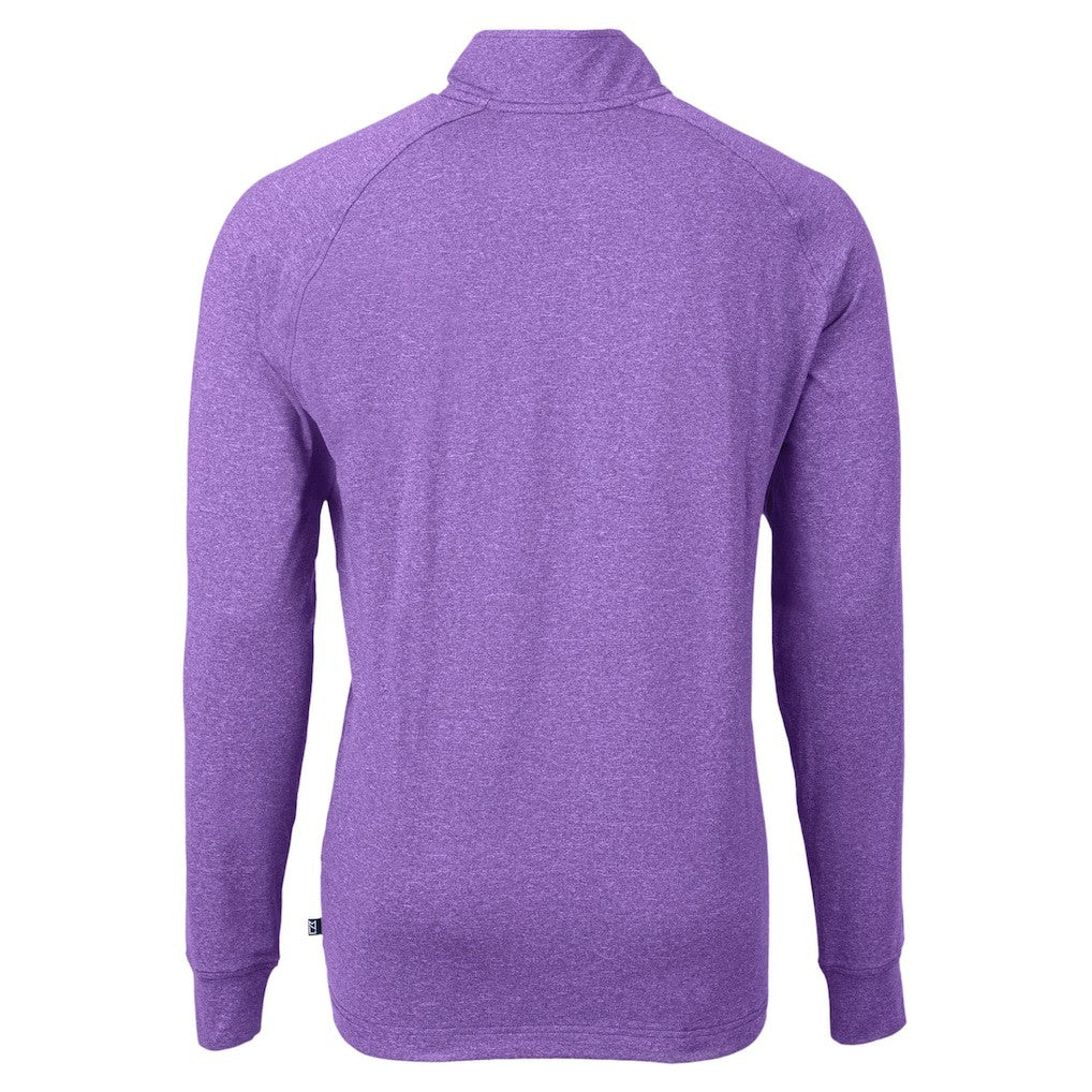 Cutter & Buck Adapt Eco Raglan Quarter-Zip Jacket - Baltimore Ravens